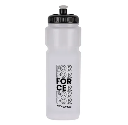 Force fľaša DAILY 0,75 l, transparentná-čierna