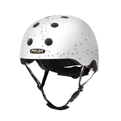 Melon Cyklistická prilba Pop Ants M/L, Biela