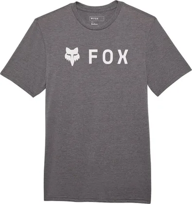 Pánske funkčné tričko Fox Absolute Tech, krátky rukáv, Heather Graphite