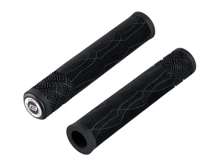 FORCE gripy BMX160 gumové, čierne, balené