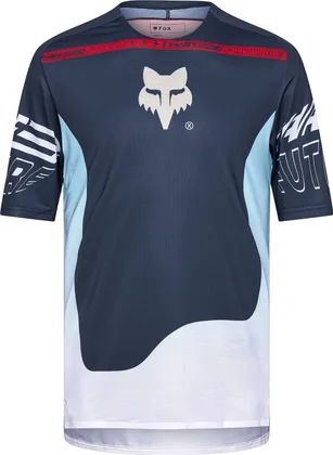 Pánsky dres Fox Flexair Elevated, krátky rukáv, Midnight