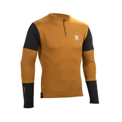 LEATT dres dlhý rukáv MTB Trail 4.0 Peanut