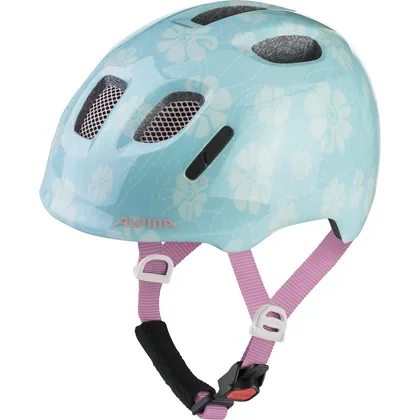 ALPINA cyklistická Junior prilba XIMO 2, aqua rose flower gloss