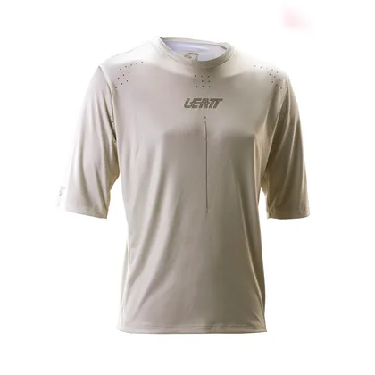 LEATT dres krátky rukáv MTB Gravity 4.0, Cream White