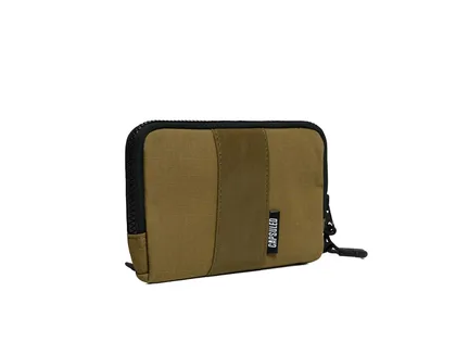 Capsuled Peňaženka Pocket Bag 0,3 l Military Olive, Čierna/Hnedá