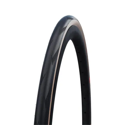Plášť PRO ONE 700x32C (32-622) 127EPI 345g TLE Evo V-Guard Super Race Addix Race hnedý bok skladací