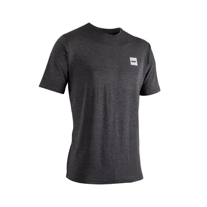 LEATT tričko Tech, Ghost Black