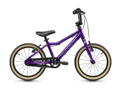 ACADEMY Detský bicykel Grade 3 - 16" 2025 Fialová, Zelená/Žltá/Modrá/Červená/Fialová