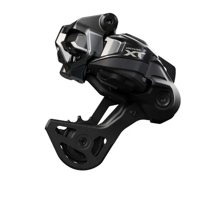 Prehadzovačka XT RD-M8250 1x12-k. Di2 čierna Dlhé ramienko Shadow+
