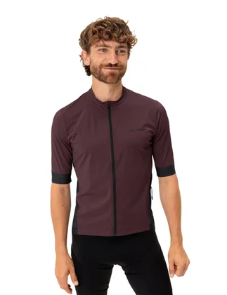 Vaude cyklistický dres Kuro FZ, dark oak, pánsky