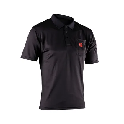 LEATT Polo tričko Team krátky rukáv, Black