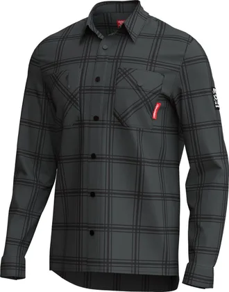 Košeľa TLD Ruckus Ride Flannel YD Plaid Coal