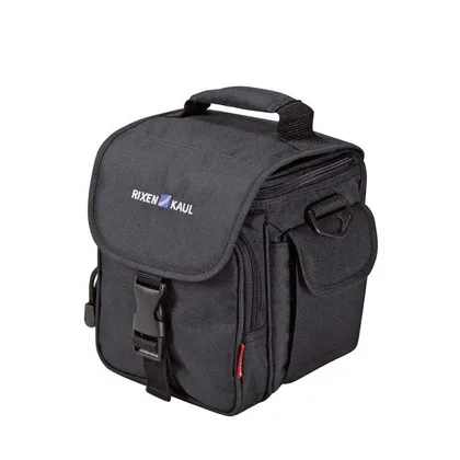 KLICKfix Allrounder Mini taška na riadidlá čierna 3,5 l, Čierna