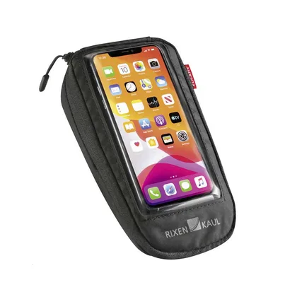 KLICKfix PHONEBAG COMFORT taška na mobil na bicykel, Čierna