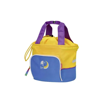 KLICKfix Lori Shopper detský batoh 4l Modrá, Zelená/Modrá/Červená/Fialová