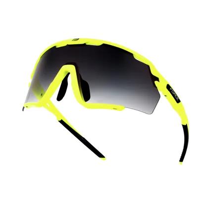 Force okuliare CYCLONE fluo, čierne prechod. sklo