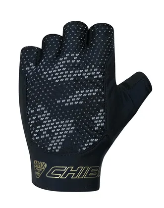 Chiba Cyklistické rukavice Pure Race BLACK L, Čierna