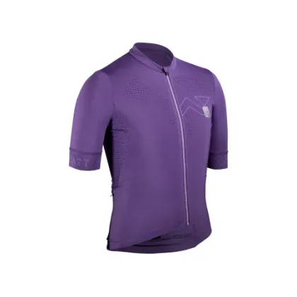 LEATT cyklistický dres krátky rukáv MTB Endurance 5.0, dámsky, Iris
