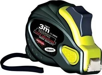 Meter WorkTiger zvinovací, 3 m, AutoStop, pogumovaný