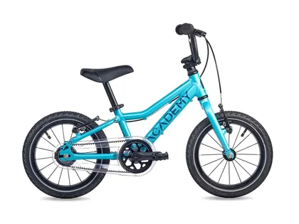 ACADEMY Detský bicykel Grade 2 Belt 14" 2025 Tyrkysová, Zelená/Žltá/Modrá/Červená/Fialová
