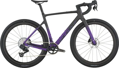 Scott Addict Gravel 20, Carbon Black/indigo Purple