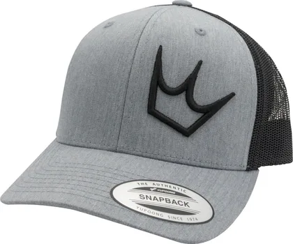 Šiltovka Peaty's Pubwear Trucker Cap Crown Grey / Black (PPW-CAP-CWN-GRY)