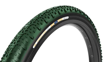 PANARACER plášť Gravelking X1 - 700, kevlar, British Racing Green, Black sidewall