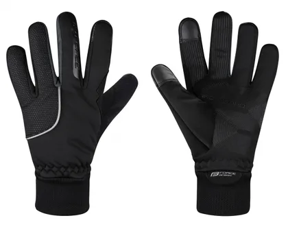 FORCE rukavice zimné ARCTIC PRO, čierne