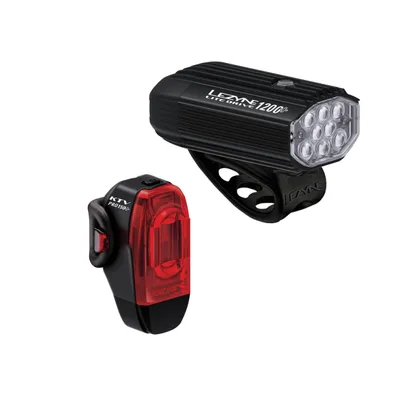 Lezyne set svetiel LITE DRIVE 1200+ a KTV PRO+