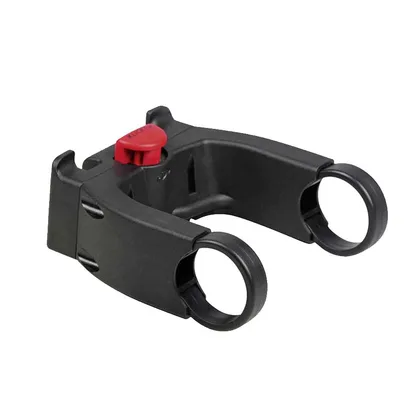 KLICKfix Ebike adaptér na riadidlá 22-26 mm/31,8 mm, Čierna