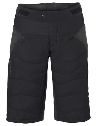 Vaude zateplené cyklošortky Minaki, pánske, black