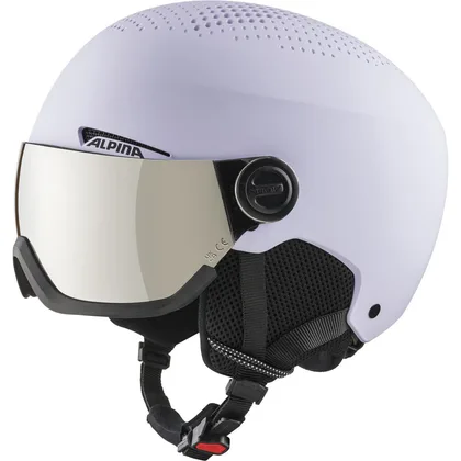 ALPINA Lyžiarska prilba ARBER VISOR lillac matt