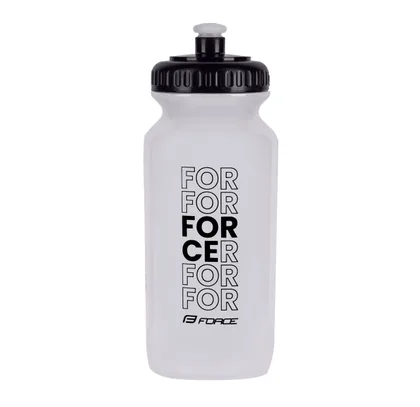 Force fľaša DAILY 0,5 l, transparentná-čierna