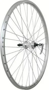 Koleso predné 28 ráf Dragon,náb.Joytech s RU, strieb.