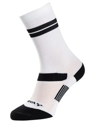 Vaude cyklistické ponožky Bike Mid II, unisex, biela (white uni)