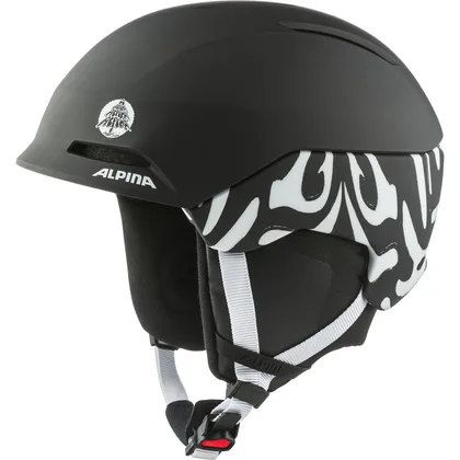 Alpina lyžiarska prilba NAX white-black LITHOFF matt