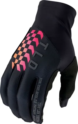 Rukavice TLD Flowline Flipped Black