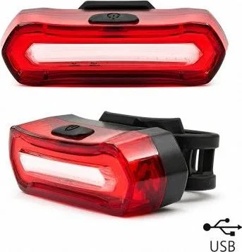 Svetlo zadné MPB 16 červených LED, 30 Lm 4F, USB nabíjanie, s USB káblom. V cene výrobku je zahrnutý recykl.pop.pre SR v sume 0,