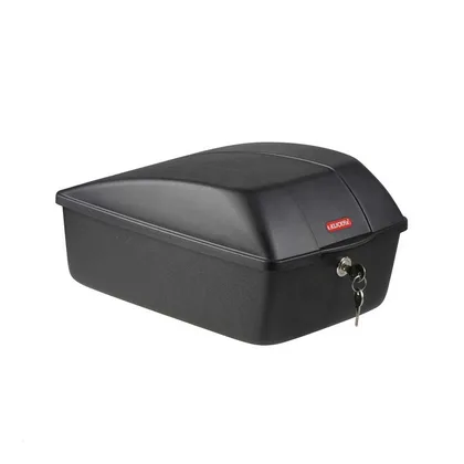 KLICKfix UNIKLIP 2 BOX na zadný nosič čierny, Čierna