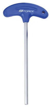 FORCE kľúč inbus 6x150mm, modrý