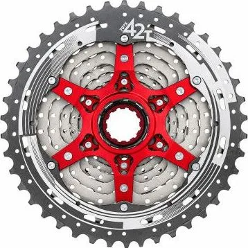 Volnokolo SunRace CSMX8 11-kolo, kazeta, 11-42 z., strieborná