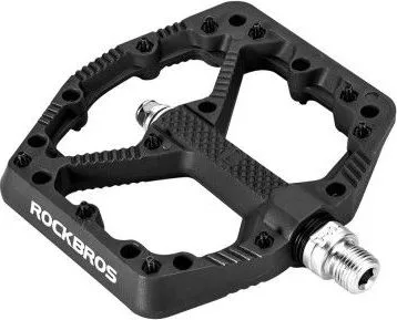 Pedál RockBros, PL,LSL Flat nylon, 9/16, čierny