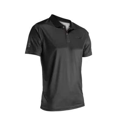 Leatt polo triko Team Short, pánske, graphene