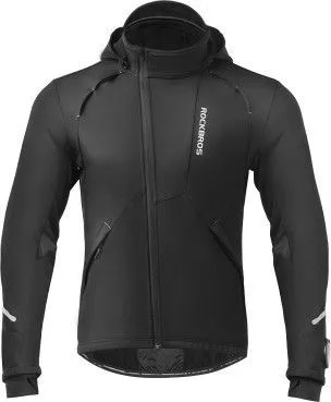 Bunda-RockBros softshellová s kapucou, veľ.3XL