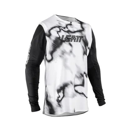LEATT dres dlhý rukáv MTB Gravity 8.0, Heatmap White