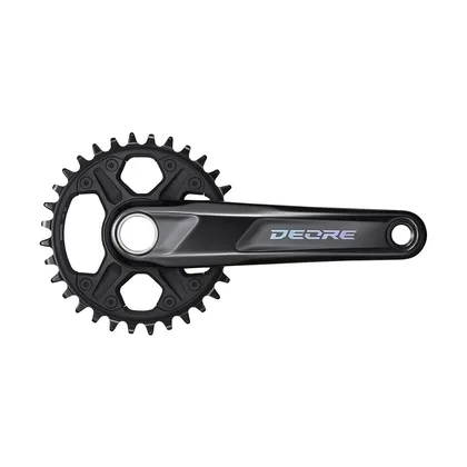 Stred Deore FC-M6120 175mm 32z. 12-k. BOOST čierny dvojdielny bez ložísk
