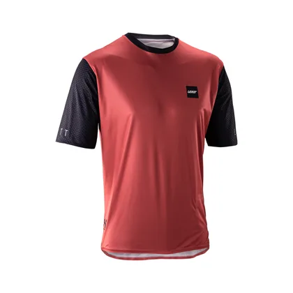 LEATT dres krátky rukáv MTB Trail 3.0, Dusty Red