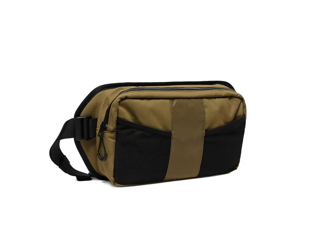 Capsuled Ľadvinka Hip Bag 4 l Military Olive, Čierna/Sivá/Hnedá