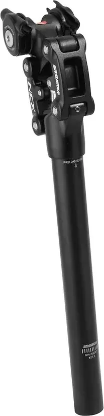 Sedlovka NCX 400mm 27.2 čierna