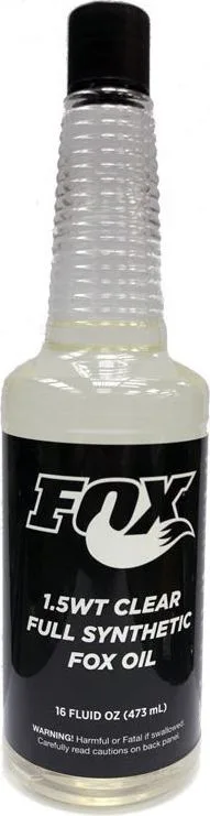 Olej FOX Synthetic Oil 1.5WT Clear, 473ml